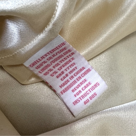 Vintage Betsey Johnson Polka Dot Henley Ruffle Dress - Picture 11 of 16